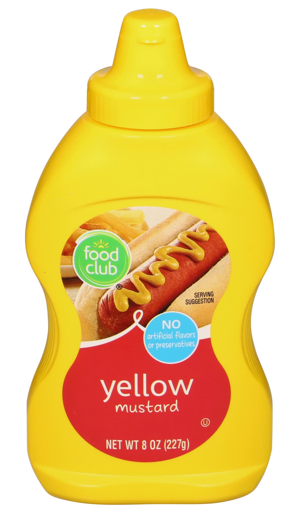 Food Club Yellow Mustard (8 oz)