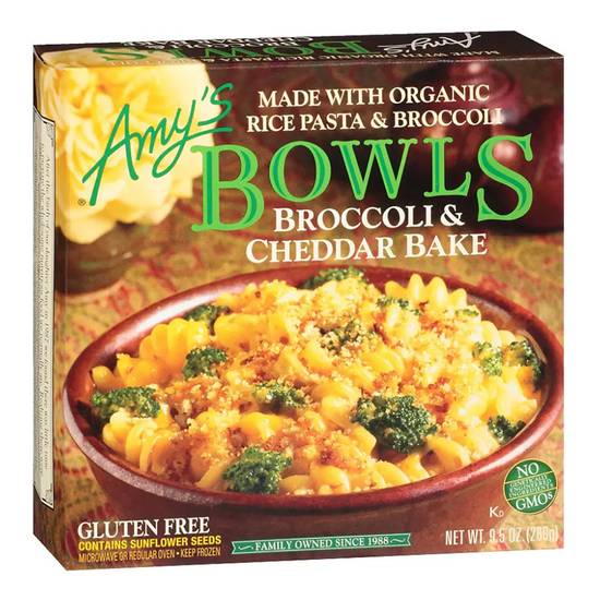 Amy's Frozen Bowls Broccoli and Cheddar Bake 9.5oz