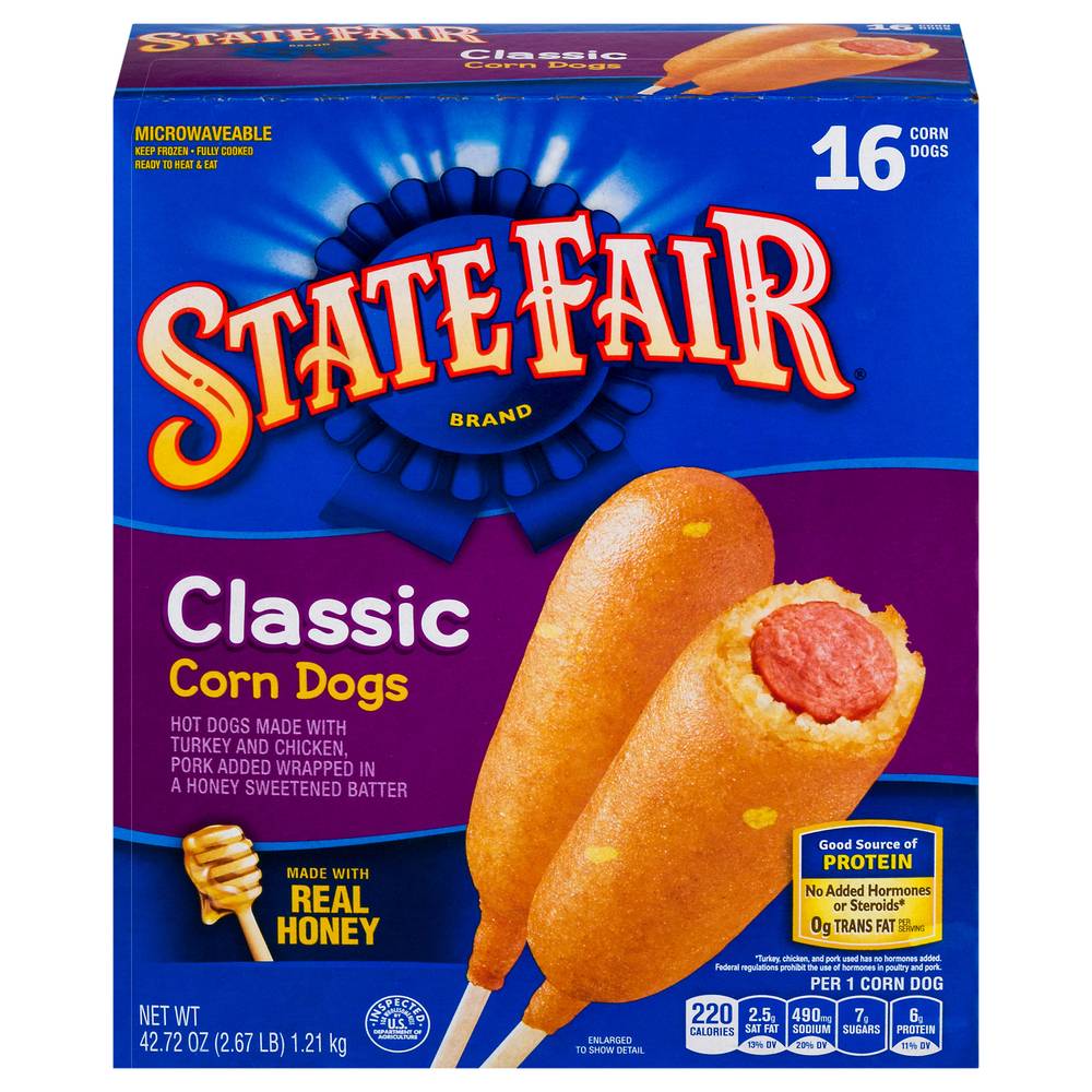 State Fair Classic Corn Dogs (42.72 oz, 16 ct)