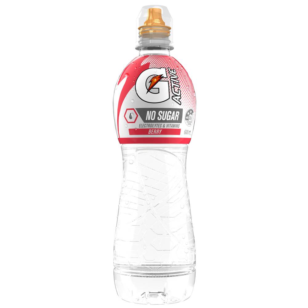 Gatorade G Active Electrolytes & Vitamins Water (600mL)