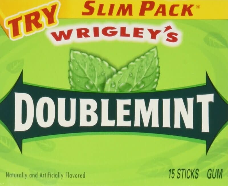 Wrigley Doublemint Slim Pack 15-Count