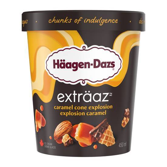Haagen-Dazs Extraaz Caramel Cone Explosion 450ml