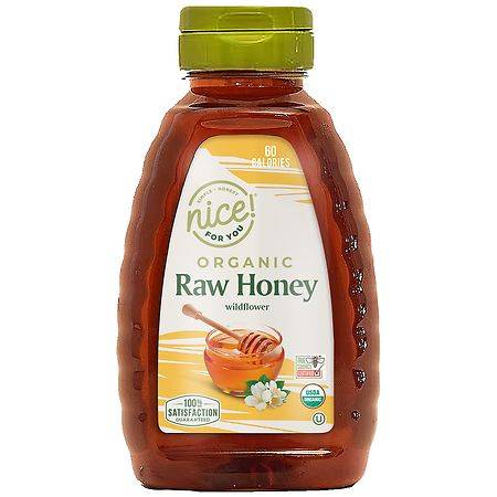 Nice! Organic Raw Honey (16 oz)