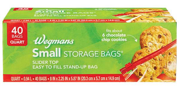 Storage Bags Wegmans Shopping Bags Wegmans Small Slider Top