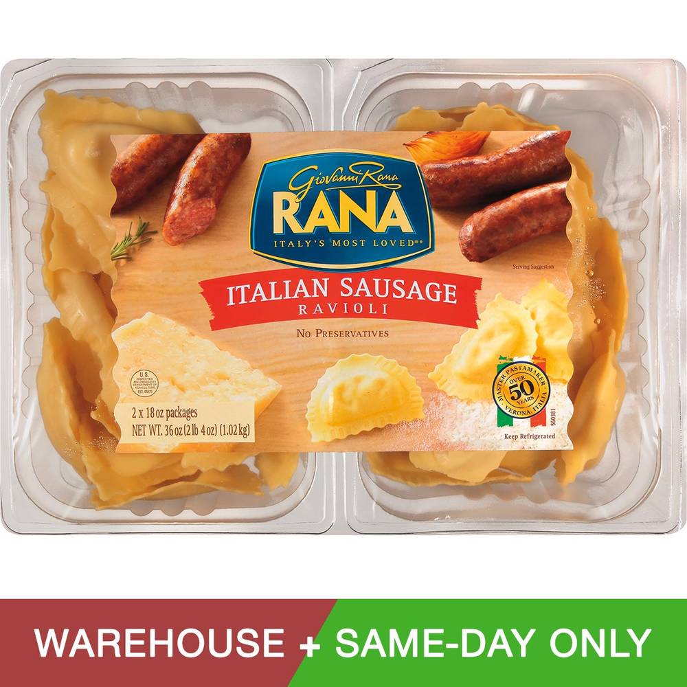 Rana Italian Sausage Ravioli (2 ct, 18oz)