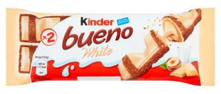 Kinder Bueno White Milk and Hazelnuts 39g
