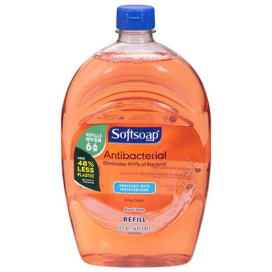 Softsoap Crisp Clean Antibacterial Hand Soap Refill