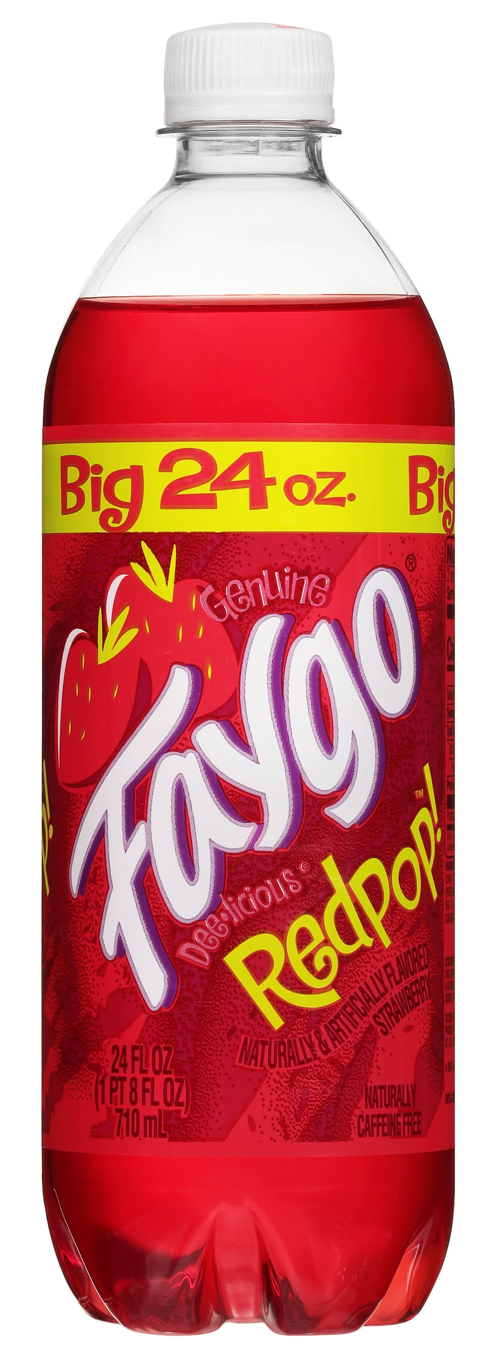 Faygo Red Pop Soda (24 fl oz)