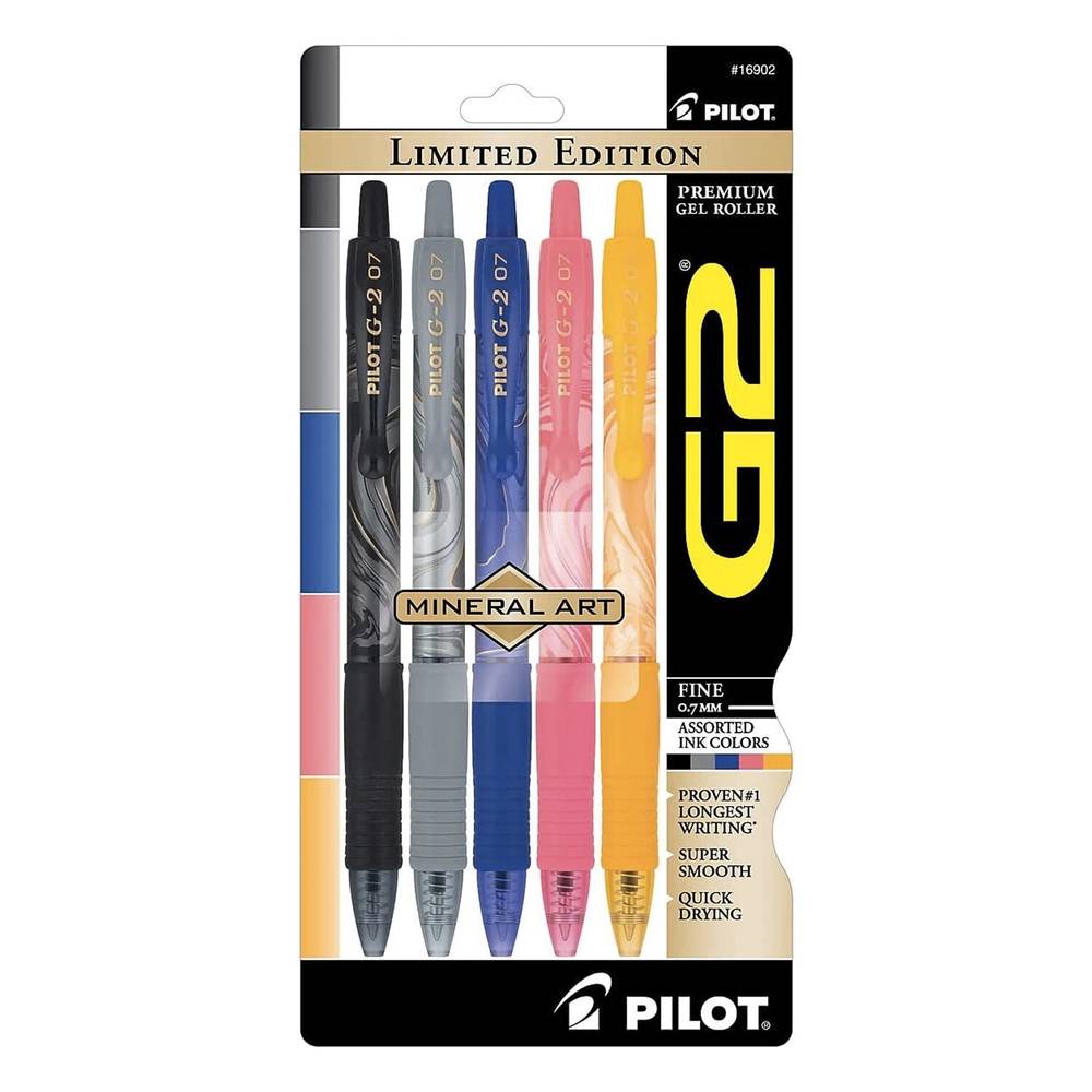 G2 Mineral Art Gel Pen Asst Colors