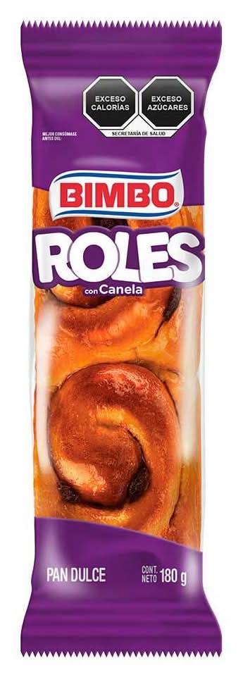 Bimbo · Roles con canela (180 g)