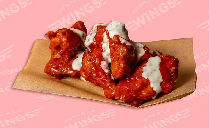 Buffalo and Blue Cheese Wings New York / USA 🇺🇸🗽🦬🌶
