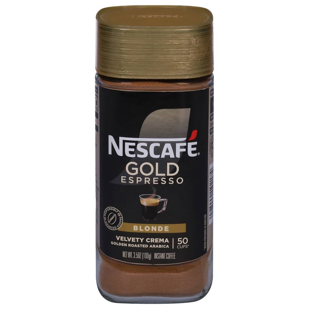 Nescafé Gold Blonde Espresso 50 Cups (3.5 oz)