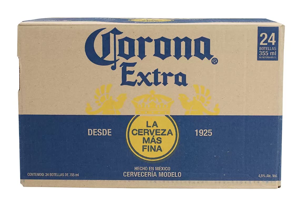 Corona · Extra cerveza lager (24 x 355 ml)