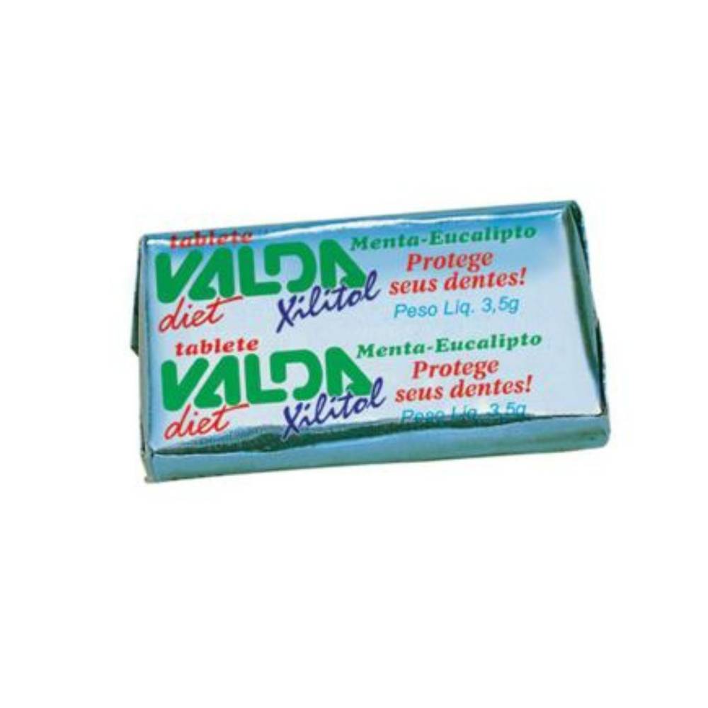 Valda bala diet menta e eucalipto xilitol (3,5g)