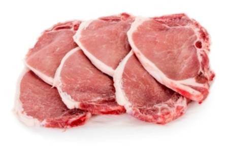 Pork Loin Centre Chops Thin Cut Fast Fry Value Pack