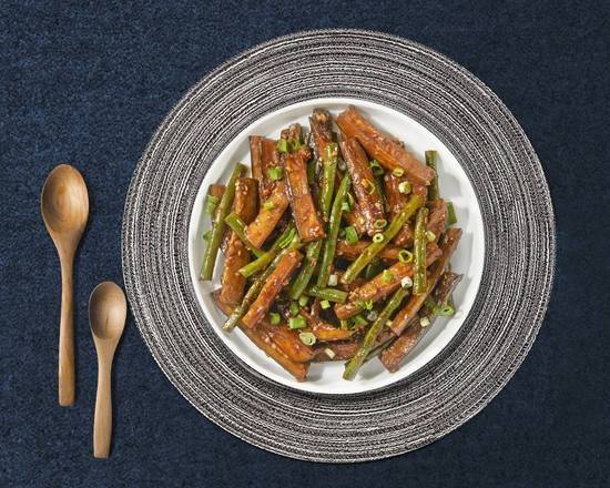 Go Garlicky Eggplants