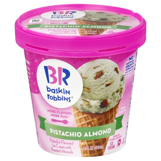 Baskin-Robbins Pistachio Almond Ice Cream