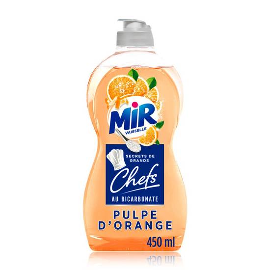 Liquide vaisselle orange Mir 45cl