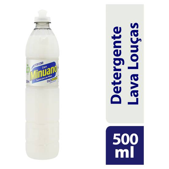 Minuano detergente líquido coco (500 ml)
