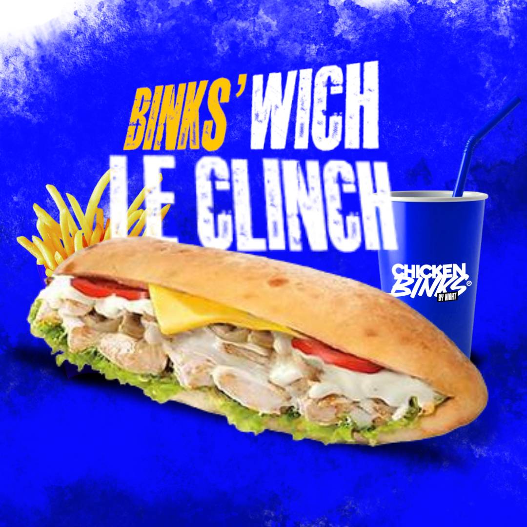 MENU BINKS'WITCH Le CLINCH