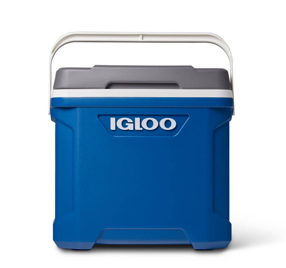 Igloo Latitude Indigo Blue/Meteorite 30-Quart Insulated Chest Cooler | 00050332