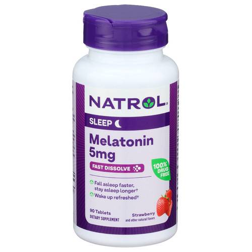 Natrol Melatonin 5 Mg Fast Dissolve