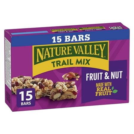 Nature Valley Trail Mix Granola Bars (15 ct) (fruit & nut)