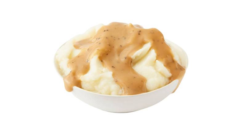 Mashed Potatoes with Gravy