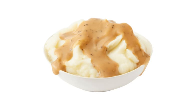 Mashed Potatoes with Gravy