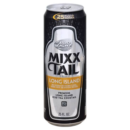 Bud Light Mixx Tail Premium Long Island Cocktail (25 fl oz) (iced tea)