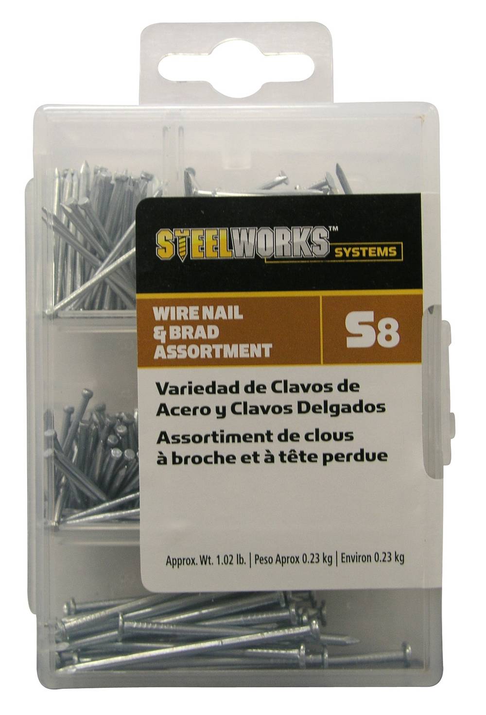 Hillman Small Wire and Brad Nails Kit (266 ct)