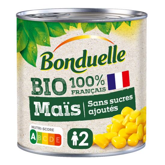 Bonduelle - Maïs sans sucres ajoutés bio