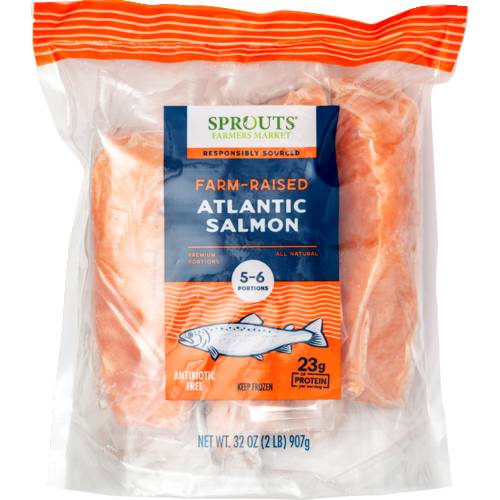 Sprouts Farm Raised Atlantic Salmon