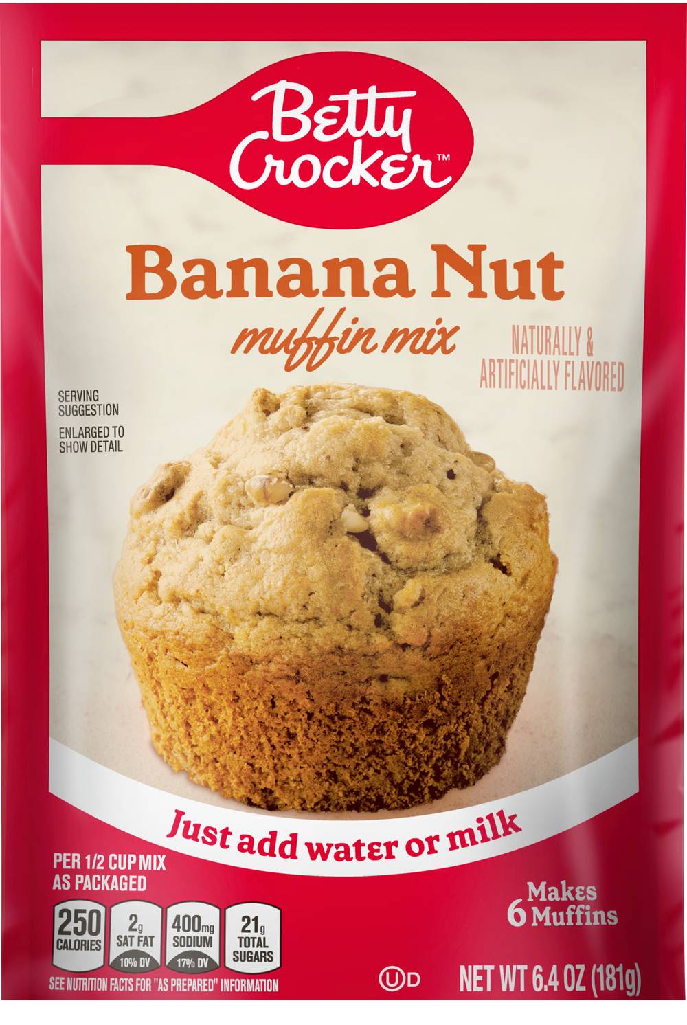 Betty Crocker Banana Nut Muffin Mix (6.4 oz)