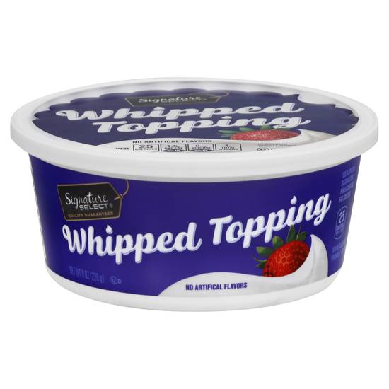 Signature Select Whipped Topping Dairy (8 oz)