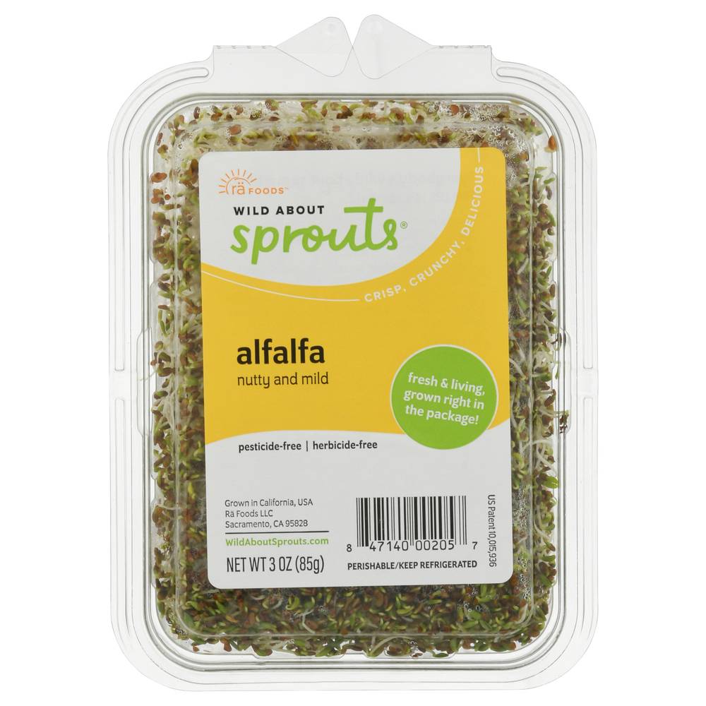 Wild About Sprouts Nuty and Mild Alfalfa