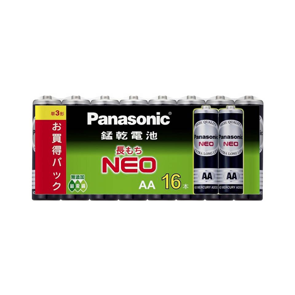 #195229 Panasonic 錳乾電池3號16入 R6NNT/16SC