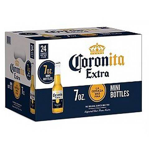 Corona Extra Coronita Beer 24 Pack 7oz Bottle