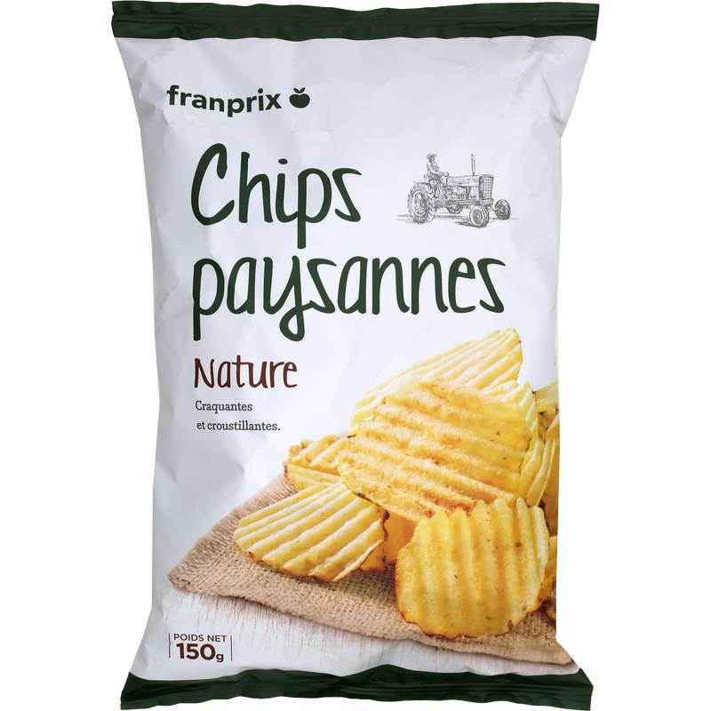 Chips paysannes Franprix 150g