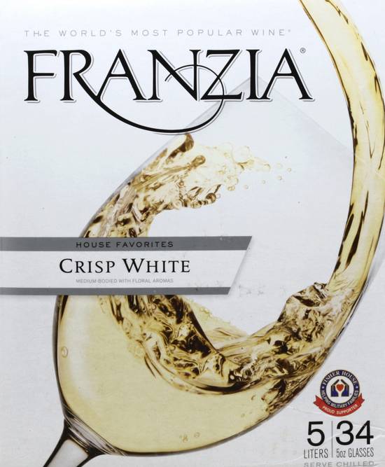 Franzia House Favorites Crisp White Wine (5 L)