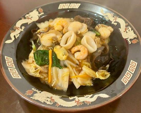 海鮮中華丼