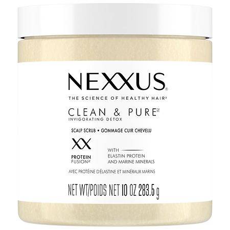 Nexxus Sulfate-Free Exfoliating Hair Scalp Scrub Silicone Dye & Paraben Free - 10.0 oz