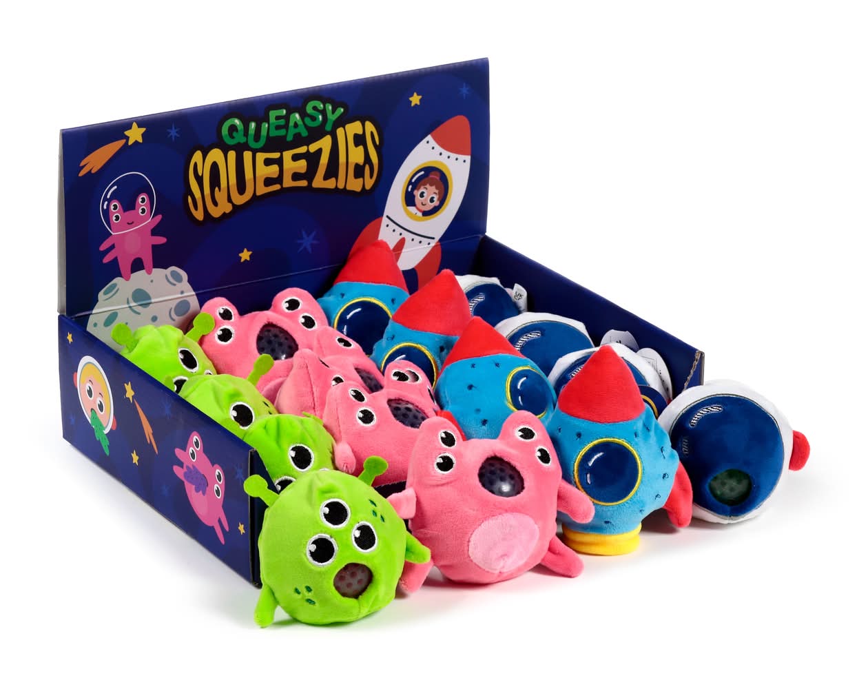 Brinquedo Peluche Squeezie Cadete Espaço