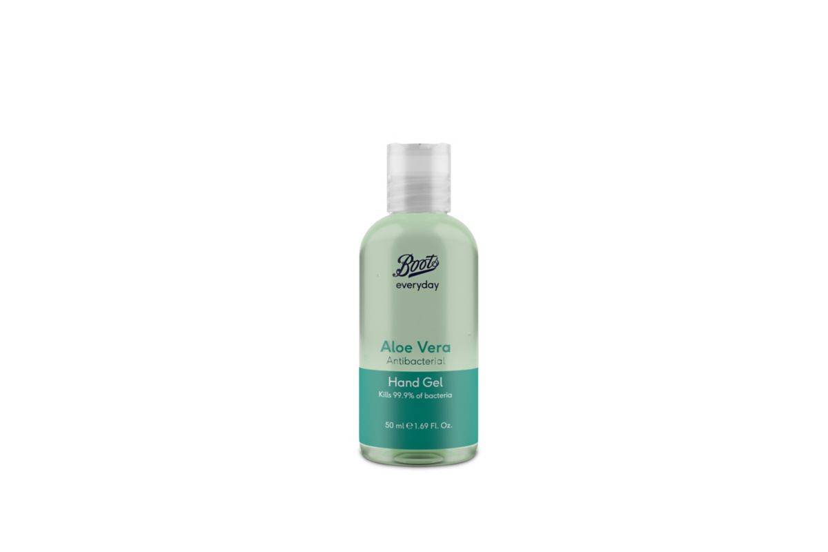 Boots Everyday Aloe anti-Bacterial Hand Gel 50ml