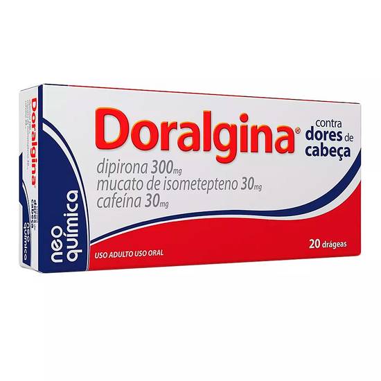Neo química doralgina (20 comprimidos)