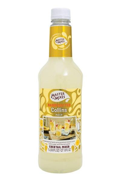 Master Of Mixes Premium Lemon Juice Collins Mixer (33.8 fl oz)