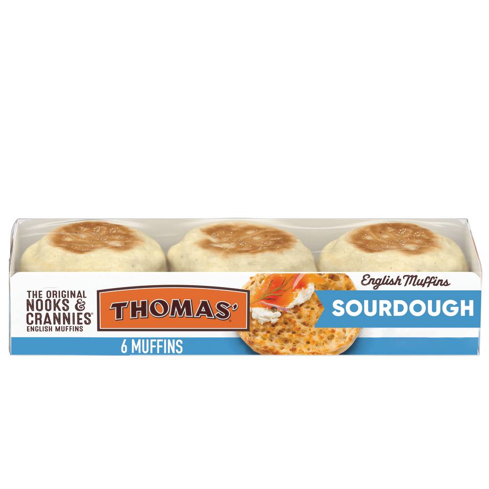 Thomas' Sourdough English Muffins (6 ct)