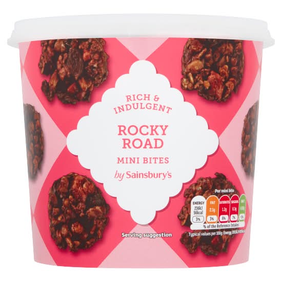 Sainsbury's Rocky Road Cake Bites Tub (210g)