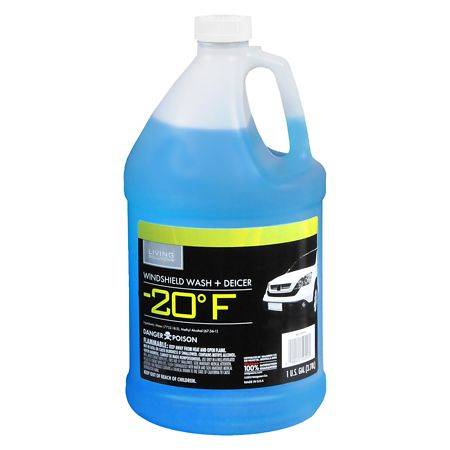 Living Solutions Windshield Wash + Deicer -20 Degrees