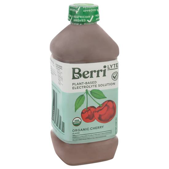 Berri Lyte Organic Plant-Based Electrolyte Solution (1.1 qt) (cherry)